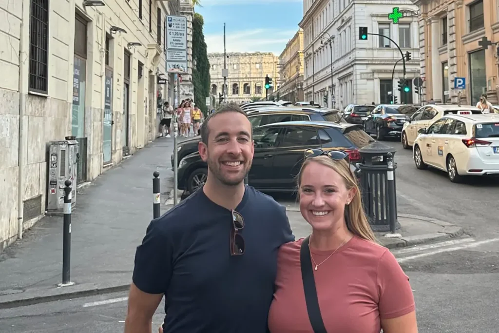 Sunset Pizza Walking Tour in Monti, near the Colosseum