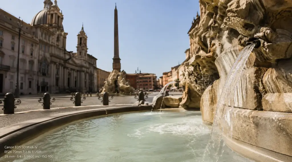 Visiting Rome in the August heat