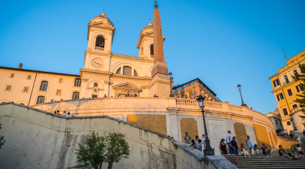 Spanish Steps in central Rome
