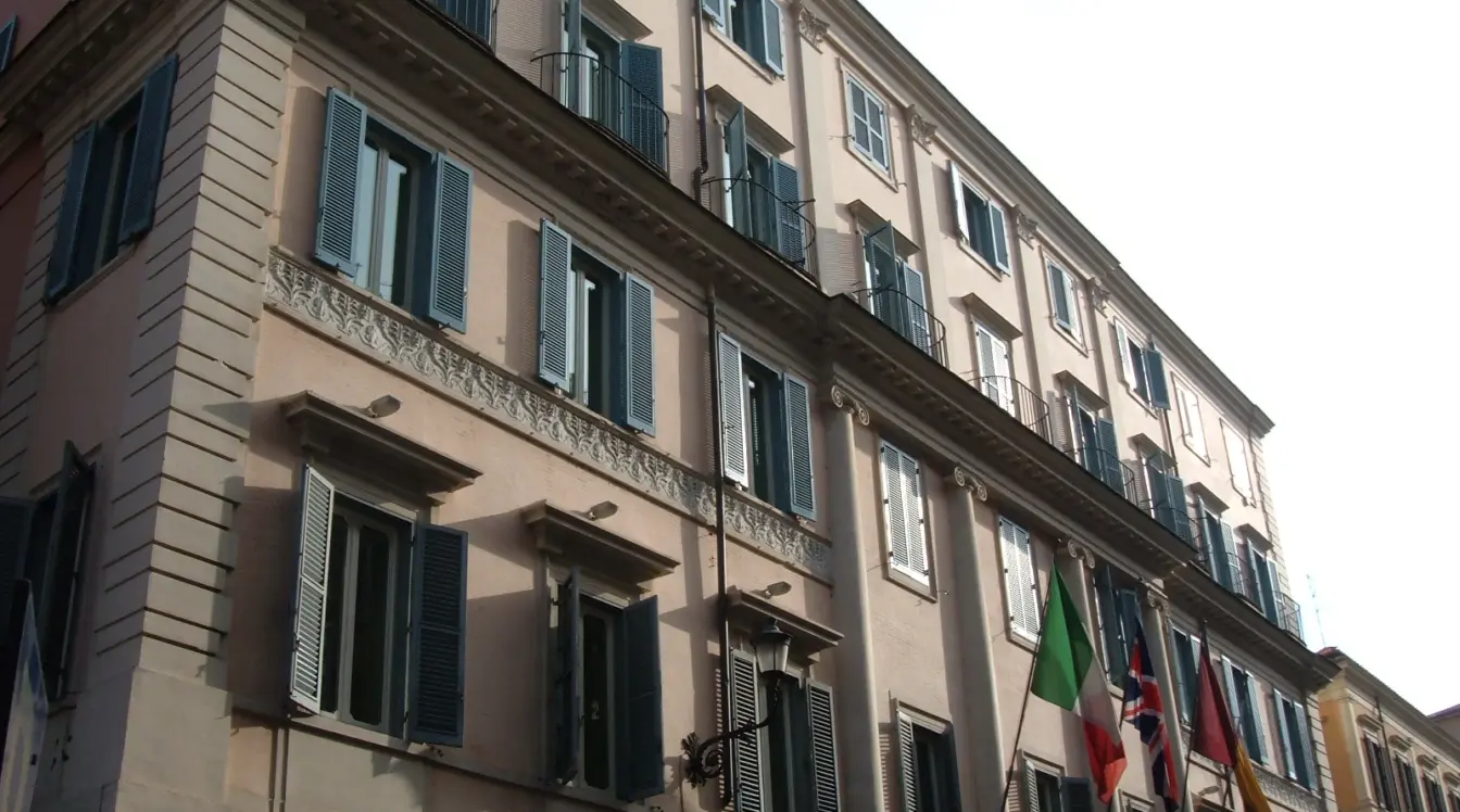 Hotel de Russie on Via del Babuino in Rome, featured among Emily in Paris Season 5 locations