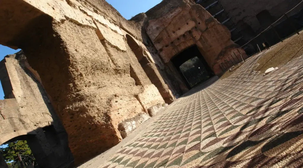 Baths of Caracalla in Rome, inspiration for modern Roman-bath wellness experiences