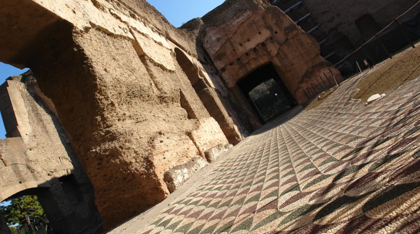Baths of Caracalla in Rome, inspiration for modern Roman-bath wellness experiences