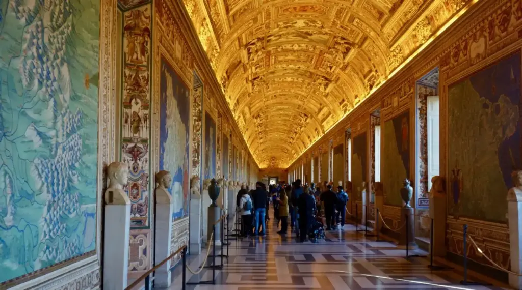 Gallery of Maps inside the Vatican Museums
