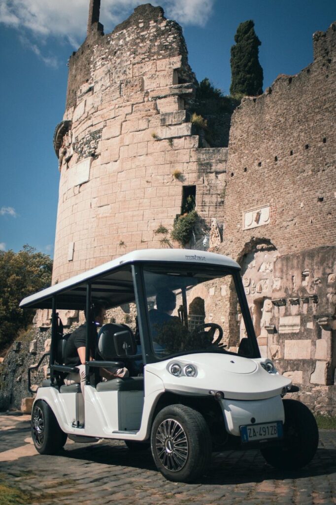 Private Appian Way & Catacombs Golf Cart Tour