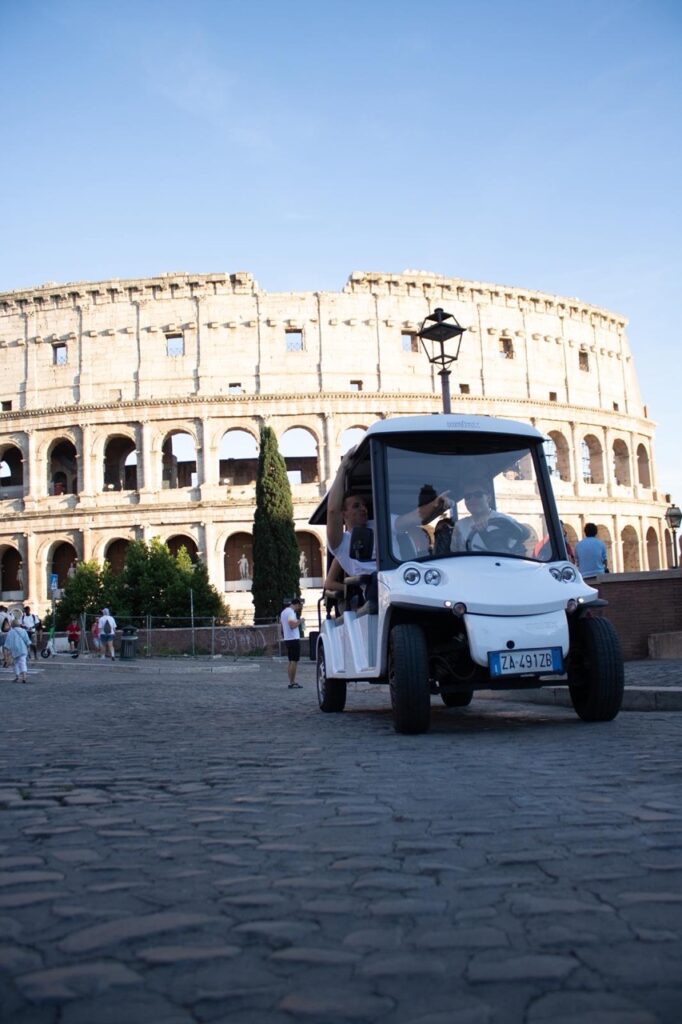 Private Rome Golf Cart Tour