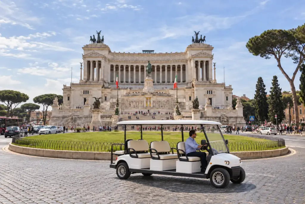 Private Full-Day Rome Golf Cart Tour – 6 Hours